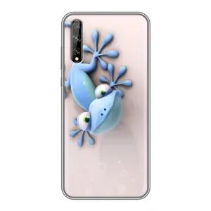 Чехлы с изображением разных животных для Huawei P Smart Pro (Геккон)