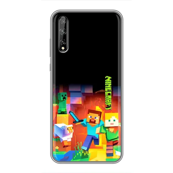 Чехол с рисунком «Герой Майнкрафт» для Huawei P Smart Pro Чехол с рисунком «Герой Майнкрафт» для Huawei P Smart Pro