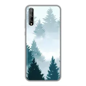 Летний Чехол на Huawei P Smart Pro (Горный лес)
