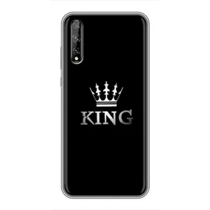 Чехол (Корона на чёрном фоне) для Хуавей П Смарт Про (KING)