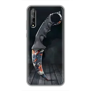 Чехол КИБЕРСПОРТ для Huawei P Smart Pro (Кинжал КС ГО)