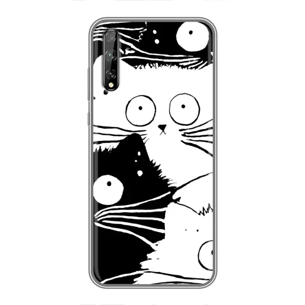 Чехол с рисунком «КОТИКИ» для Huawei P Smart Pro Чехол с рисунком «КОТИКИ» для Huawei P Smart Pro
