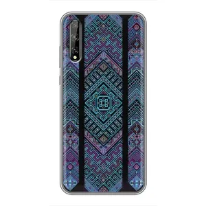 Силиконовый Чехол на Huawei P Smart Pro (Крутой орнамент)
