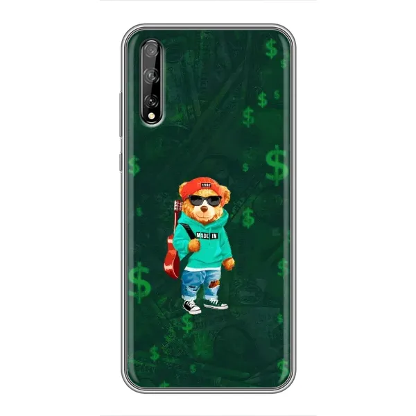 Чехол с рисунком «Крутой Тедди» для Huawei P Smart Pro Чехол с рисунком «Крутой Тедди» для Huawei P Smart Pro