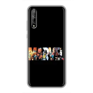 Силиконовый Чехол для Huawei P Smart Pro (MARVEL)