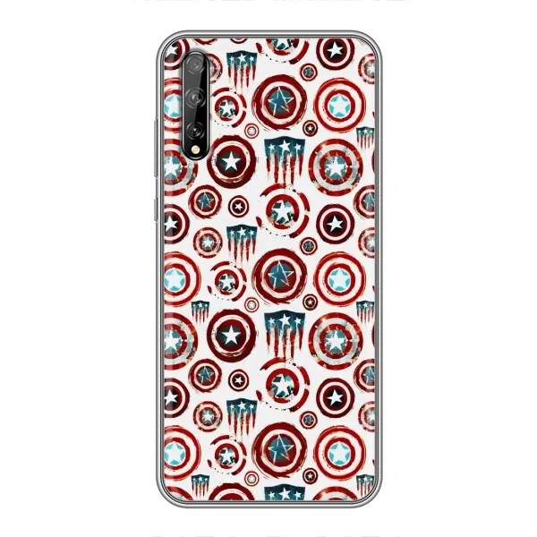 Чехол с рисунком «Марвел щиты» для Huawei P Smart Pro Чехол с рисунком «Марвел щиты» для Huawei P Smart Pro
