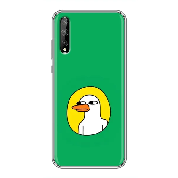 Чехол с рисунком «Мем Утка» для Huawei P Smart Pro Чехол с рисунком «Мем Утка» для Huawei P Smart Pro