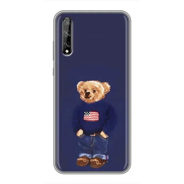 Чехол с рисунком «Мишка USA» для Huawei P Smart Pro Чехол с рисунком «Мишка USA» для Huawei P Smart Pro