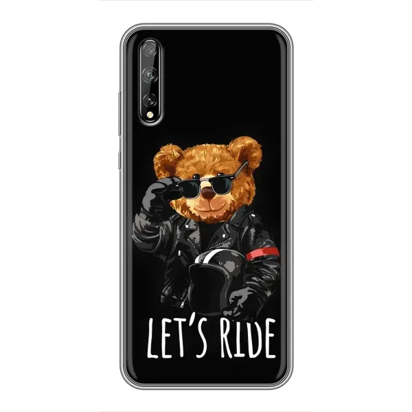 Чехол с рисунком «Модный Мишка» для Huawei P Smart Pro Чехол с рисунком «Модный Мишка» для Huawei P Smart Pro