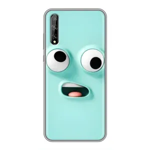 Силиконовые Чехлы (смешные стикеры) для Huawei P Smart Pro (Забавное мятное лицо)