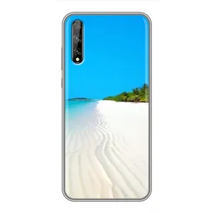 Летний Чехол на Huawei P Smart Pro (Море песок)