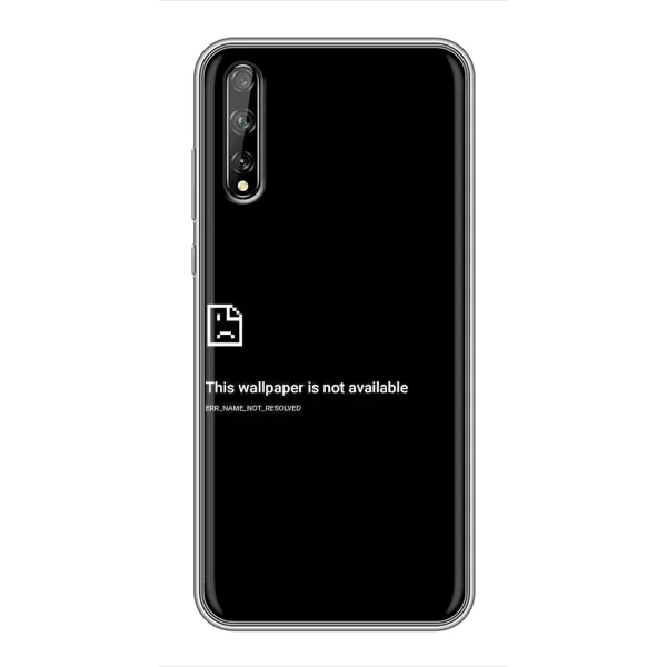 Чехол с рисунком «Ошибка» для Huawei P Smart Pro Чехол с рисунком «Ошибка» для Huawei P Smart Pro