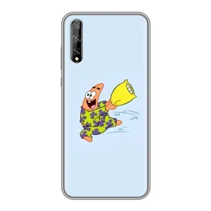 Чохли з Патріком на Huawei P Smart Pro (Патрік із подушкою)
