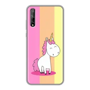 Чехол Unicorn на Huawei P Smart Pro (Радужный Единорог)
