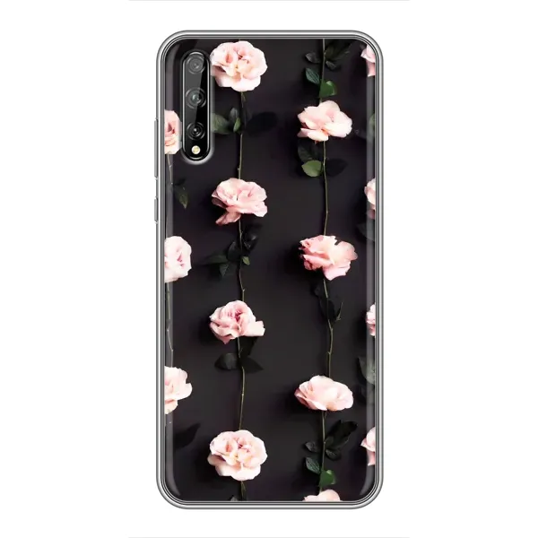 Чехол с рисунком «Розы» для Huawei P Smart Pro Чехол с рисунком «Розы» для Huawei P Smart Pro