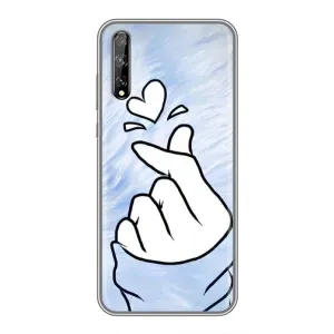 Чехлы (Знак сердечка) на Huawei P Smart Pro (Сердечка знак)