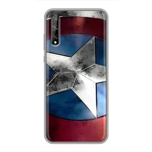 Чехол с Щитом Капитана Америки на Huawei P Smart Pro (Щит Капитана Америки)