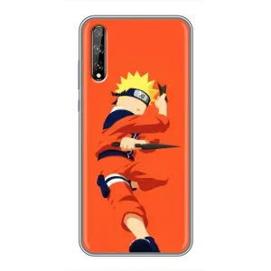 Чехлы с принтом Наруто на Huawei P Smart Pro (Силуэт Наруто)