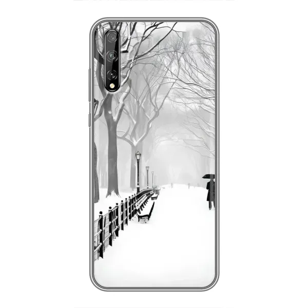 Чехол с рисунком «Снегом замело» для Huawei P Smart Pro Чехол с рисунком «Снегом замело» для Huawei P Smart Pro