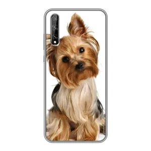 Чехол (ТПУ) Милые собачки для Huawei P Smart Pro (Собака Терьер)