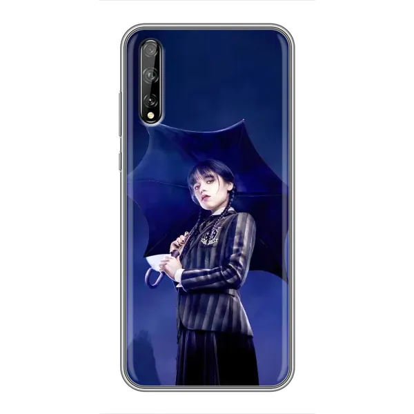 Чехол с рисунком «Уэнсдей с зонтом» для Huawei P Smart Pro Чехол с рисунком «Уэнсдей с зонтом» для Huawei P Smart Pro
