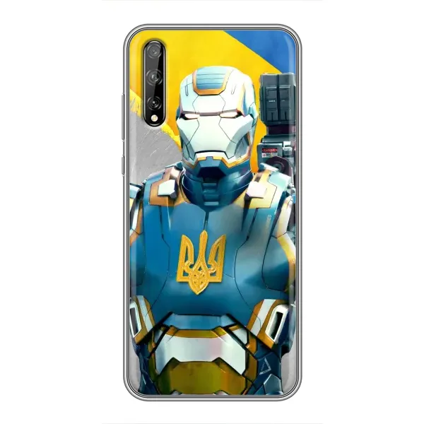 Чехол с рисунком «Украинский робокоп» для Huawei P Smart Pro Чехол с рисунком «Украинский робокоп» для Huawei P Smart Pro