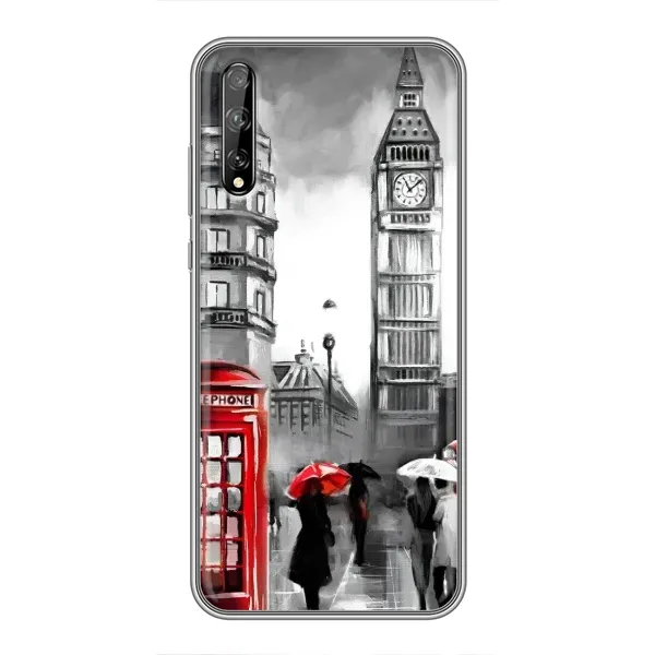 Чехол с рисунком «Вид на Биг Бен» для Huawei P Smart Pro Чехол с рисунком «Вид на Биг Бен» для Huawei P Smart Pro