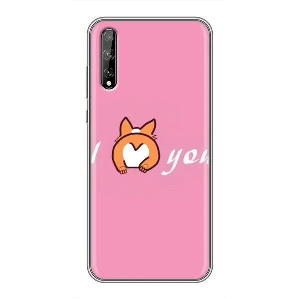 Чехол с рисунком «Я тебя люблю» для Huawei P Smart Pro Чехол с рисунком «Я тебя люблю» для Huawei P Smart Pro