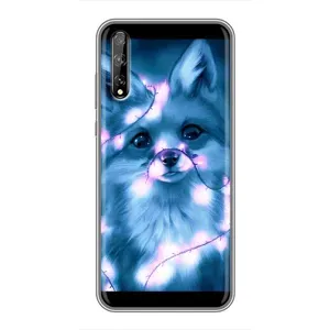 Чехол с Лисичкой для Huawei P Smart Pro (Яркая Лиса)