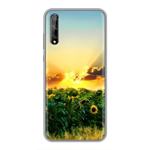 Чехол с рисунком «Закат Солнца» для Huawei P Smart Pro Чехол с рисунком «Закат Солнца» для Huawei P Smart Pro
