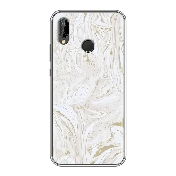 Чехол с рисунком «белый мрамор» для Huawei P Smart Z / Y9 Prime 2019 Чехол с рисунком «белый мрамор» для Huawei P Smart Z / Y9 Prime 2019
