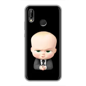 Мультяшный принт на Чехол для Хуавей П Смарт Зет (Бос)