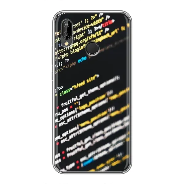 Чехол с рисунком «Код» для Huawei P Smart Z / Y9 Prime 2019 Чехол с рисунком «Код» для Huawei P Smart Z / Y9 Prime 2019