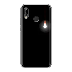Чехол с картинками на черном фоне для Huawei P Smart Z/ Y9 Prime 2019 (Лампочка)