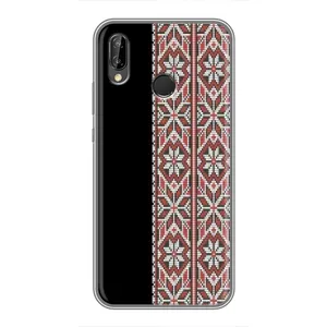 Силиконовый Чехол на Huawei P Smart Z/ Y9 Prime 2019 с картинкой Вышиванки (Стильная вишиванка)