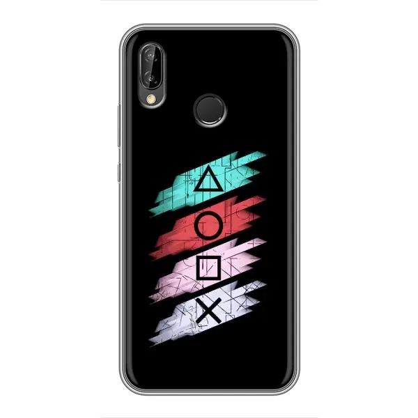 Чехол с рисунком «Значки Sony» для Huawei P Smart Z / Y9 Prime 2019 Чехол с рисунком «Значки Sony» для Huawei P Smart Z / Y9 Prime 2019