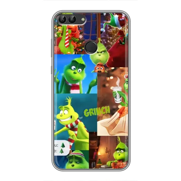Чехол с рисунком «Арт Гринч» для Huawei P Smart (Enjoy 7s, FIG-LA1) Чехол с рисунком «Арт Гринч» для Huawei P Smart (Enjoy 7s, FIG-LA1)