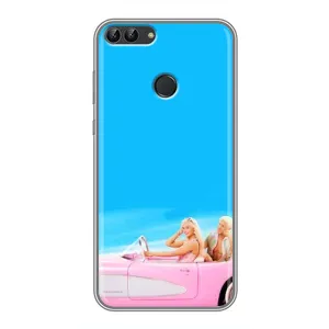 Силиконовый Чехол Барби Фильм на Huawei P Smart, Enjoy 7s, FIG-LA1 (Барби и Кен)
