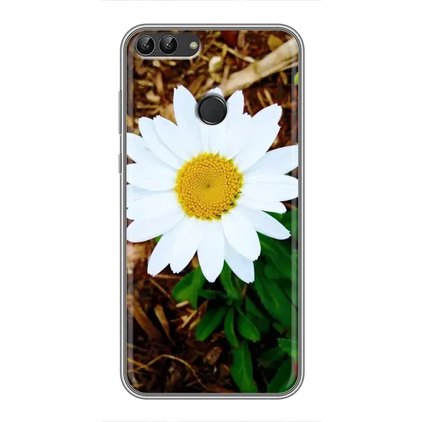 Чехол с рисунком «Белая ромашка» для Huawei P Smart (Enjoy 7s, FIG-LA1) Чехол с рисунком «Белая ромашка» для Huawei P Smart (Enjoy 7s, FIG-LA1)