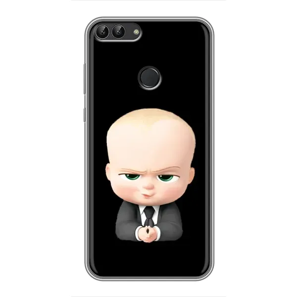 Чехол с рисунком «Бос» для Huawei P Smart (Enjoy 7s, FIG-LA1)