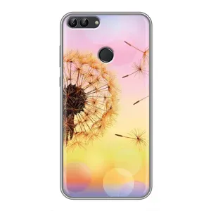 Силіконовий Чохол з кульбабками на Huawei P Smart, Enjoy 7s, FIG-LA1 (Квітка-кульбаба)