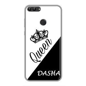 Іменні Жіночі Чохли для Huawei P Smart, Enjoy 7s, FIG-LA1 (DASHA)