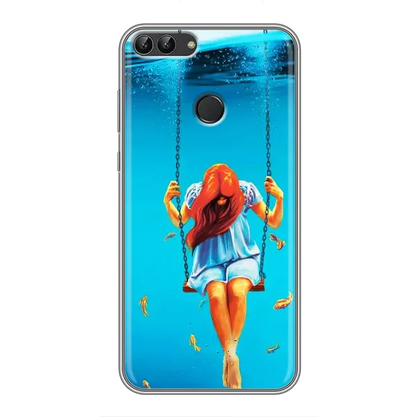 Чехол с рисунком «Девушка на качели» для Huawei P Smart (Enjoy 7s, FIG-LA1) Чехол с рисунком «Девушка на качели» для Huawei P Smart (Enjoy 7s, FIG-LA1)