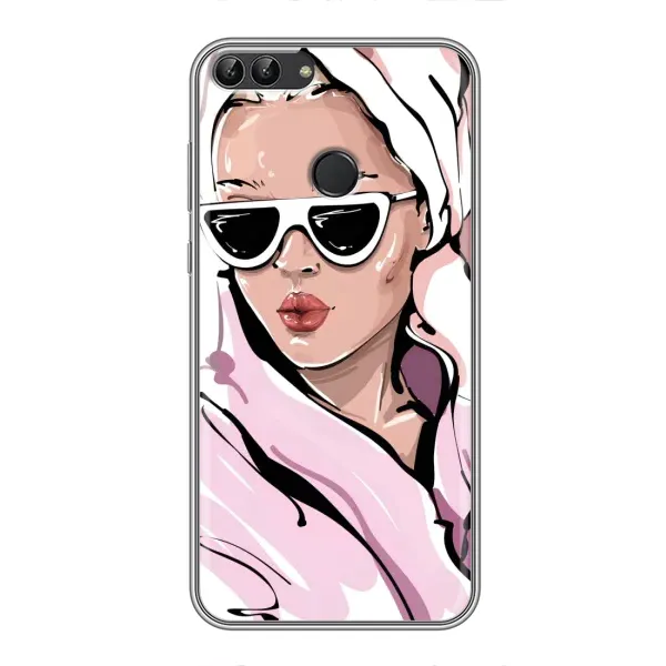 Чехол с рисунком «Девушка в халате» для Huawei P Smart (Enjoy 7s, FIG-LA1) Чехол с рисунком «Девушка в халате» для Huawei P Smart (Enjoy 7s, FIG-LA1)