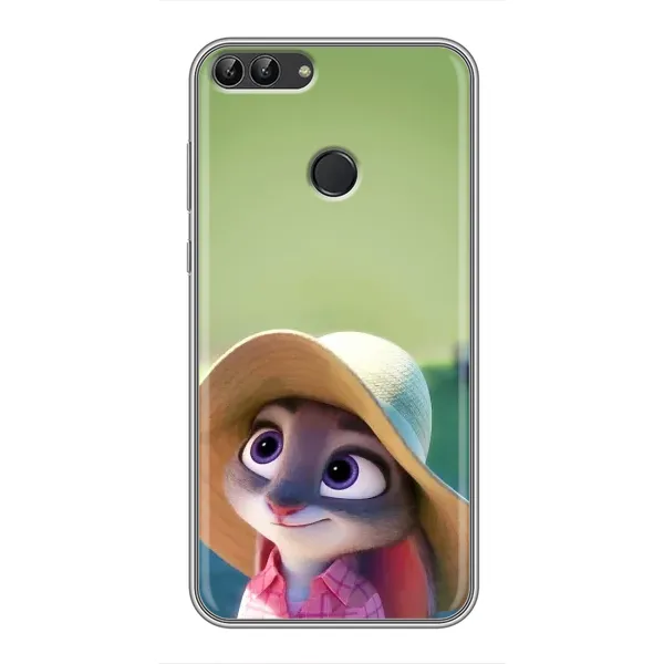 Чехол с рисунком «Джуди Хопс» для Huawei P Smart (Enjoy 7s, FIG-LA1)