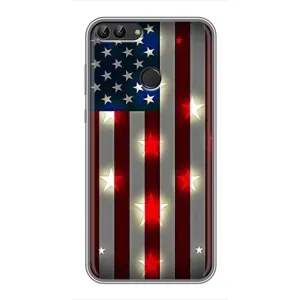 Чохол Прапор USA для Huawei P Smart, Enjoy 7s, FIG-LA1 (Прапор США 2)