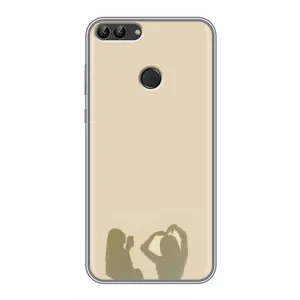 Чехол Стильные девушки на Huawei P Smart, Enjoy 7s, FIG-LA1 (Фото подруги)