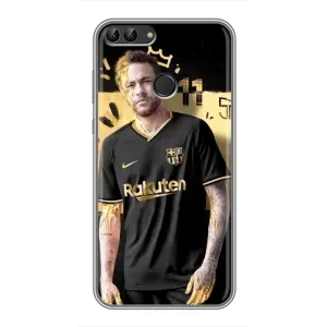 Силиконовый Чехол Huawei P Smart, Enjoy 7s, FIG-LA1 (Gold Neymar)