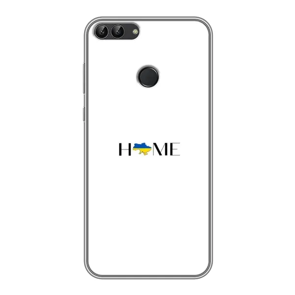 Чехол с рисунком «Home» для Huawei P Smart (Enjoy 7s, FIG-LA1)