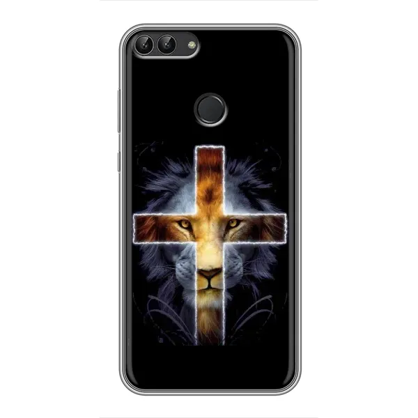 Чехол с рисунком «Иисус Лев» для Huawei P Smart (Enjoy 7s, FIG-LA1) Чехол с рисунком «Иисус Лев» для Huawei P Smart (Enjoy 7s, FIG-LA1)
